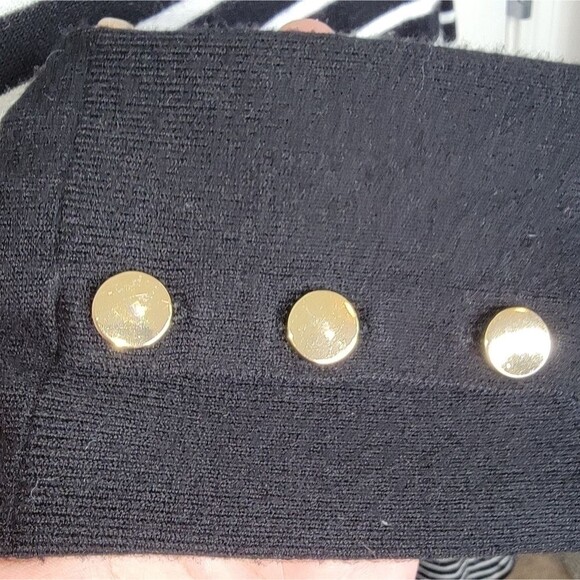 Loft Plus Size Striped knit long sleeve dress 14 - Picture 4 of 8